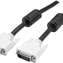 StarTech 10m DVI-D Dual Link Cable - Male to Male DVI-D Digital Video Monitor Cable - 25 pin DVI-D Cable M/M Black 10 Meter, 2560x1600 (DVIDDMM10M)