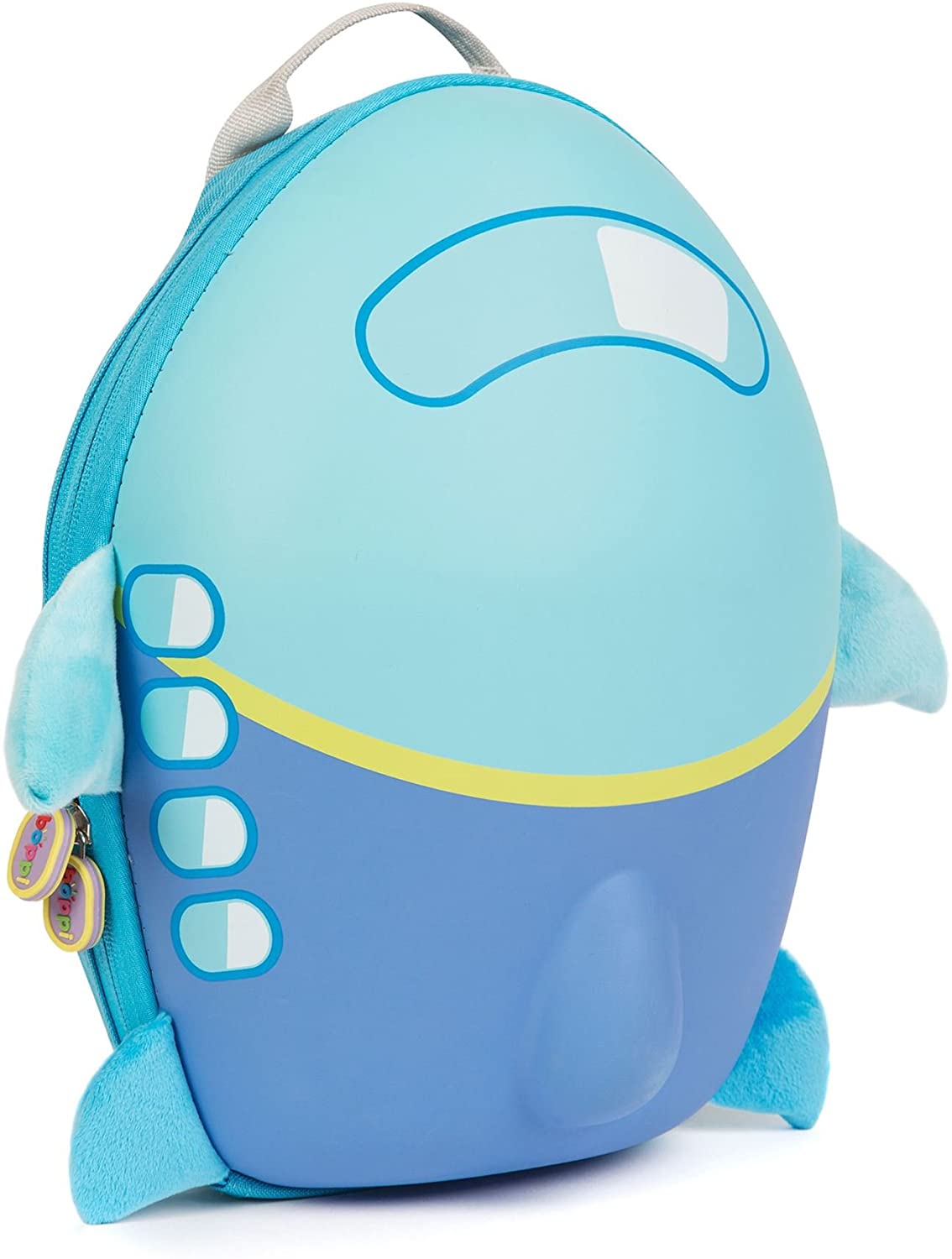 boppi Tiny Trekker Kids Backpack for Holiday Travel & Nursery School, Aeroplane - Image 2