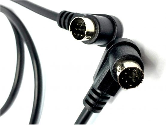MainCore 1m Angled 8 Pin Mini Din Audio Cable Lead For Twin CD Player - Image 4