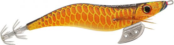 Berkley Unisex – Adult's EGI Master Artificial Bait, Dragon Orange Red, 9 cm