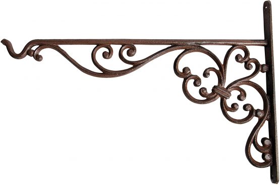 Fallen Fruits BPH53 Large Hanging Basket Hook, Brown, 9.7 in*14.0 in*0.9 in