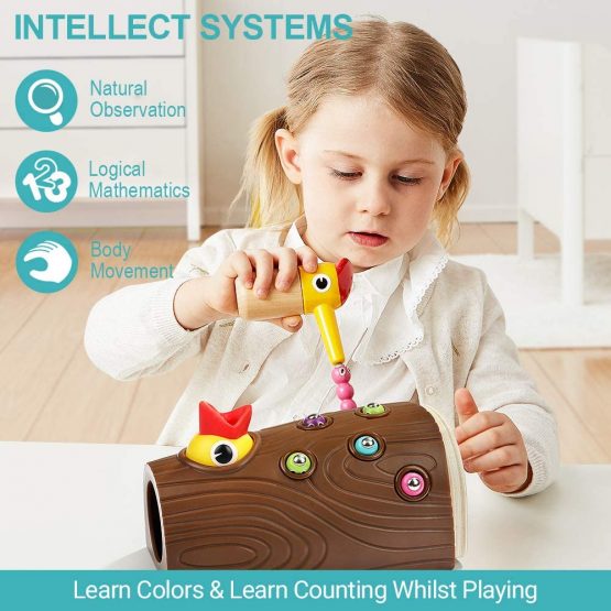 TOP BRIGHT Toddler Magnetic Bird Toys For 2+ Year Old Boy Girl, Montessori Educational Toy Gift Pretend Play Game Children Learning Sensory Toys for Kids Age 2 3 4 - Image 3