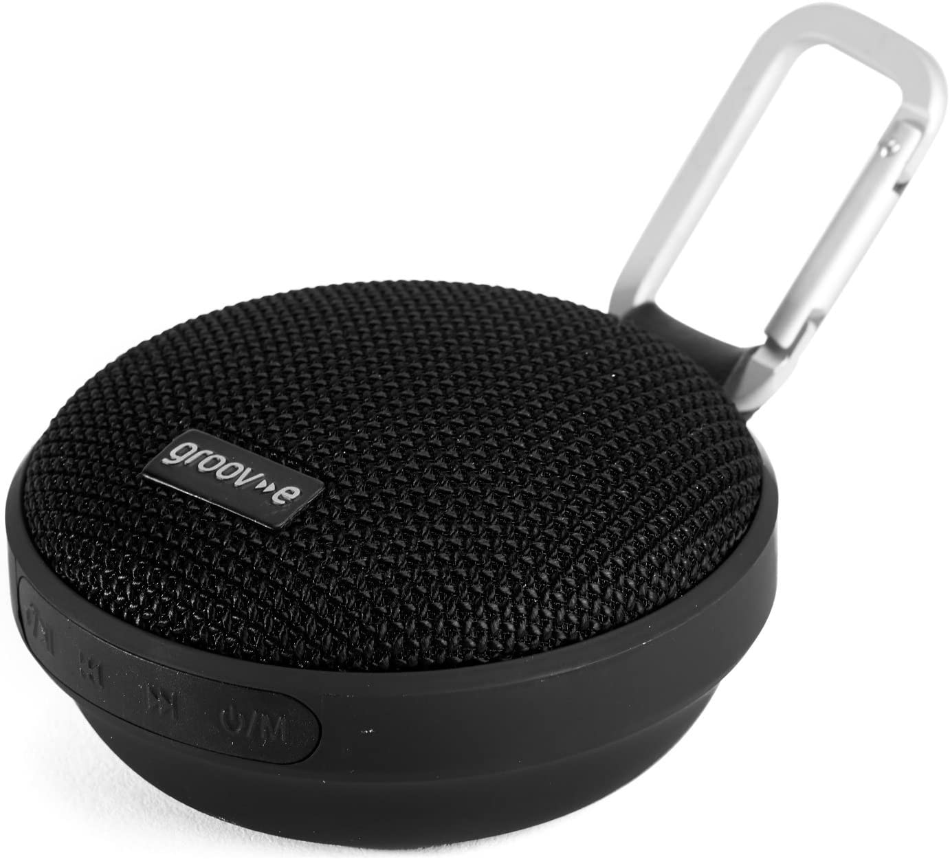 groov e WAVE I Wireless Bluetooth Speaker, Portable Travel Speaker with Carabiner Keyring Clip, 6 Hours Audio Playback - Image 3