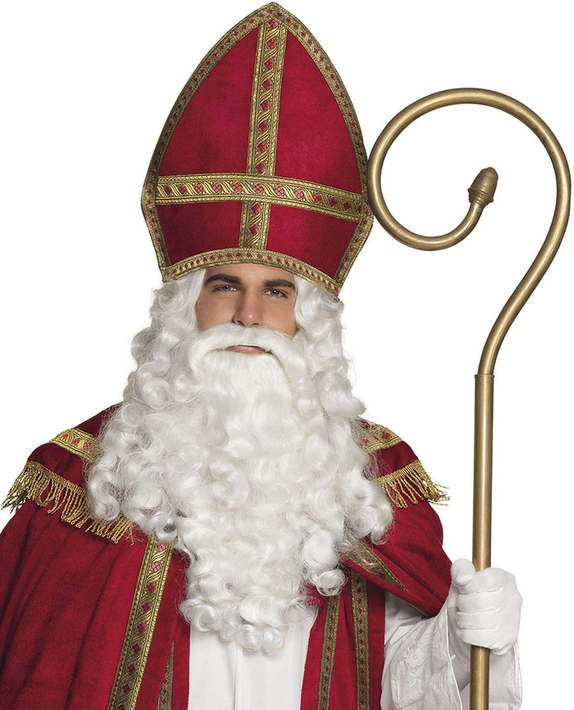 Boland 56841 Mitra Saint Nicholas, Red/Gold, 35 x 33 cm