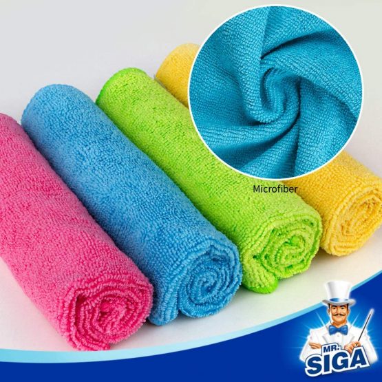 MR Microfiber Cleaning Cloth,Pack of 12,Size:12.6" x 12.6" - Image 4