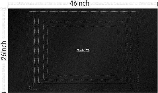 Becko Puzzle Roll Jigsaw Storage Felt Mat with Frame Lines, Jigroll Up to 1,500 Pieces, Environmental Friendly Material for Jigsaw Puzzle Player, Box with Drawstring Storage Bag - Image 2