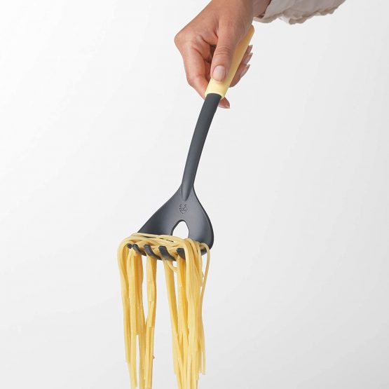 Brabantia 122705 Tasty+ Spaghetti Spoon Plus Measure Tool, Vanilla Yellow - Image 4