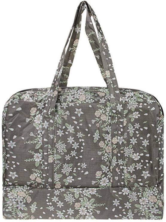 Mesh Beach Tote Bag Dry and Wet Separation Waterproof Swimming Bag Large Capacity Receiving Package Handbag Beach Case with Zipper Big and Durable Tote Canvas Fabric Bag for Women and Men - Image 4