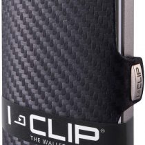 I-CLIP Original Silver Carbon Black, Credit Card Holder, Wallet, Money Clip