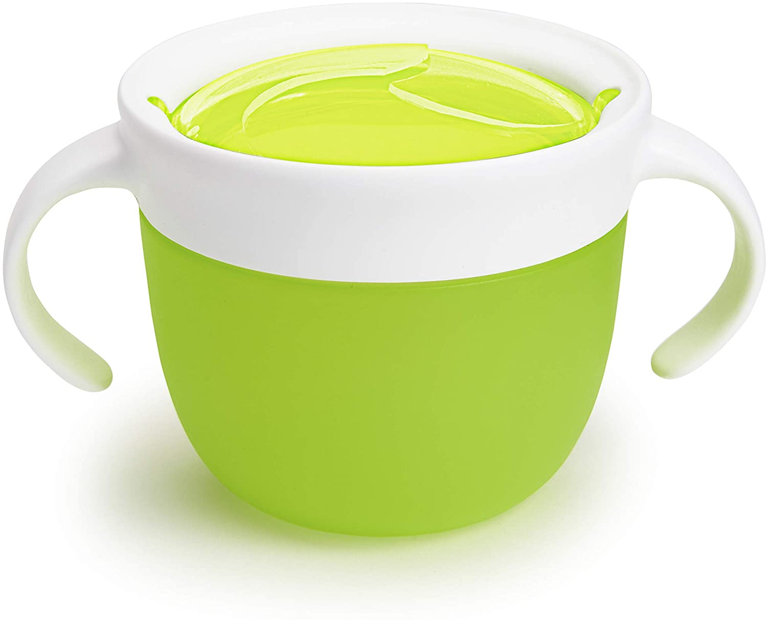 Munchkin 2-Piece Snack Catchers - Toddler Snack Box & Baby Weaning Pot - BPA Free, No-Spill - Blue/Green, Blue, Green, 2 count - Image 2