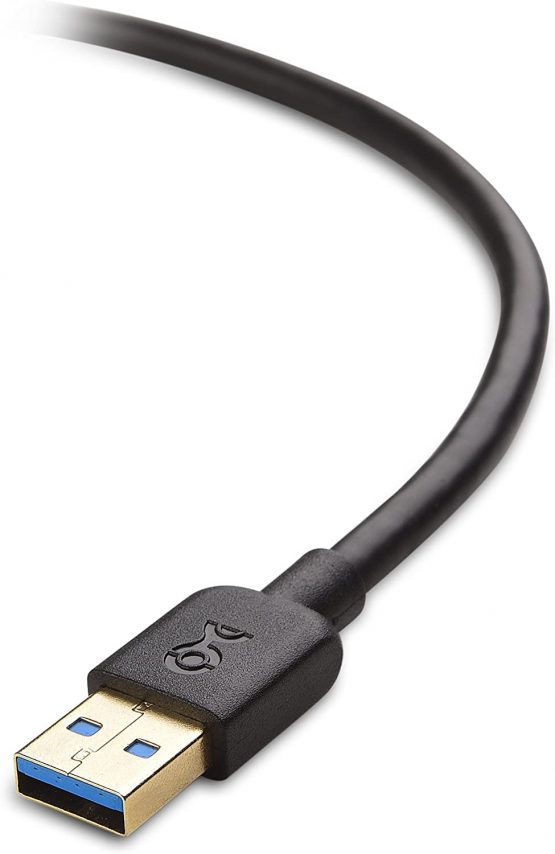 Cable Matters USB to USB Extension Cable 2m (USB 3 Extension Cable/USB 3 Extension Lead) in Black 2m - Image 3