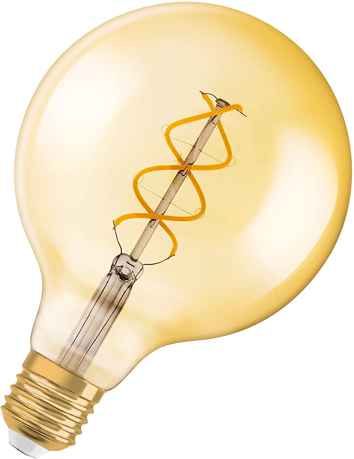 OSRAM LED Vintage Edition 1906 Globe 125 mm Gold Dimmable Gold, Warm White