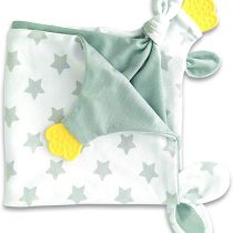 Little Chick London Comfort Blankie with teether