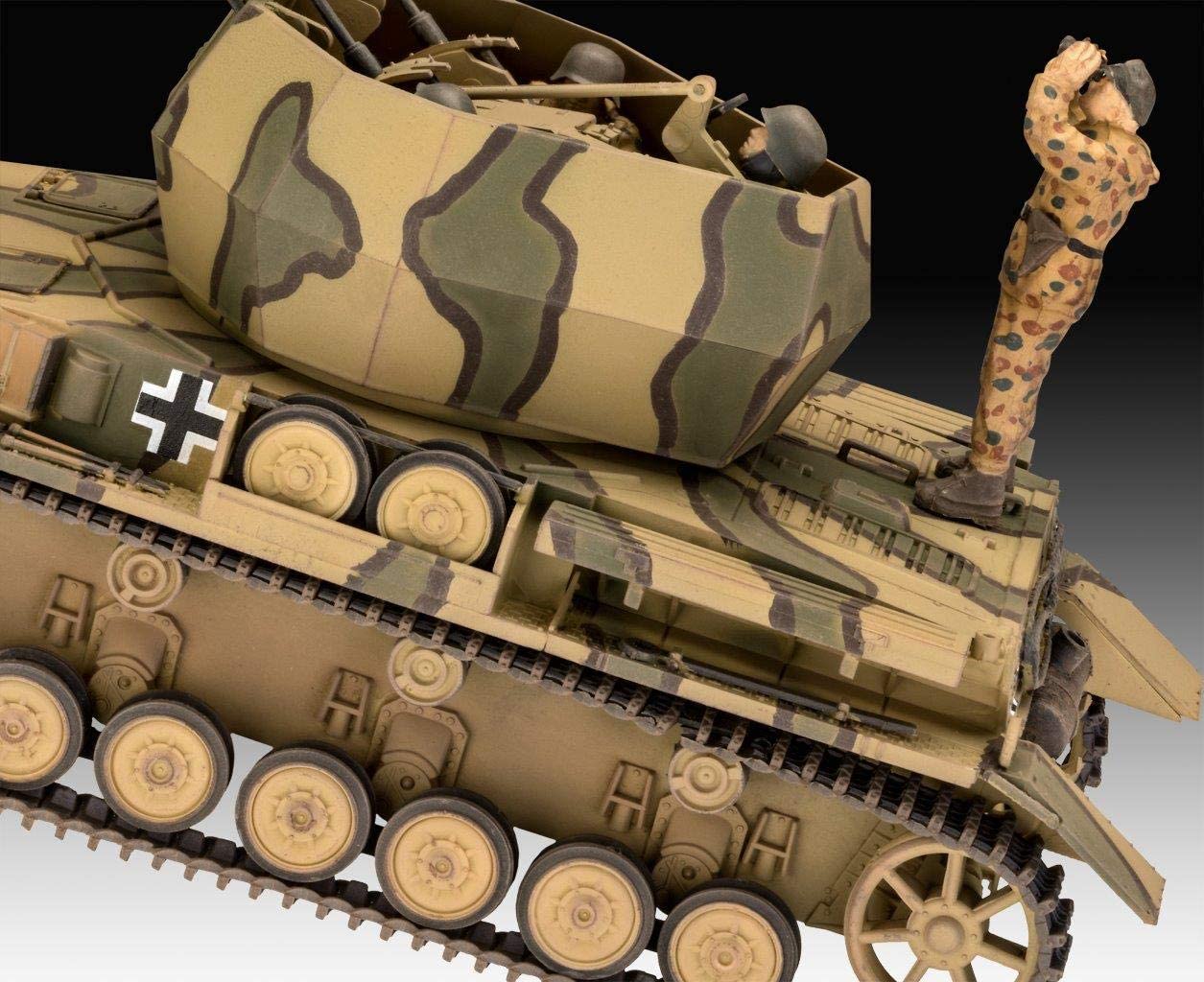 Revell RV03296 Flakpanzer IV Wirbelwind 1:35 Model kit, Multicoloured - Image 4