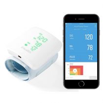 iHealth VIEW BP7S Smart Wrist Blood Pressure Monitor with Display, White