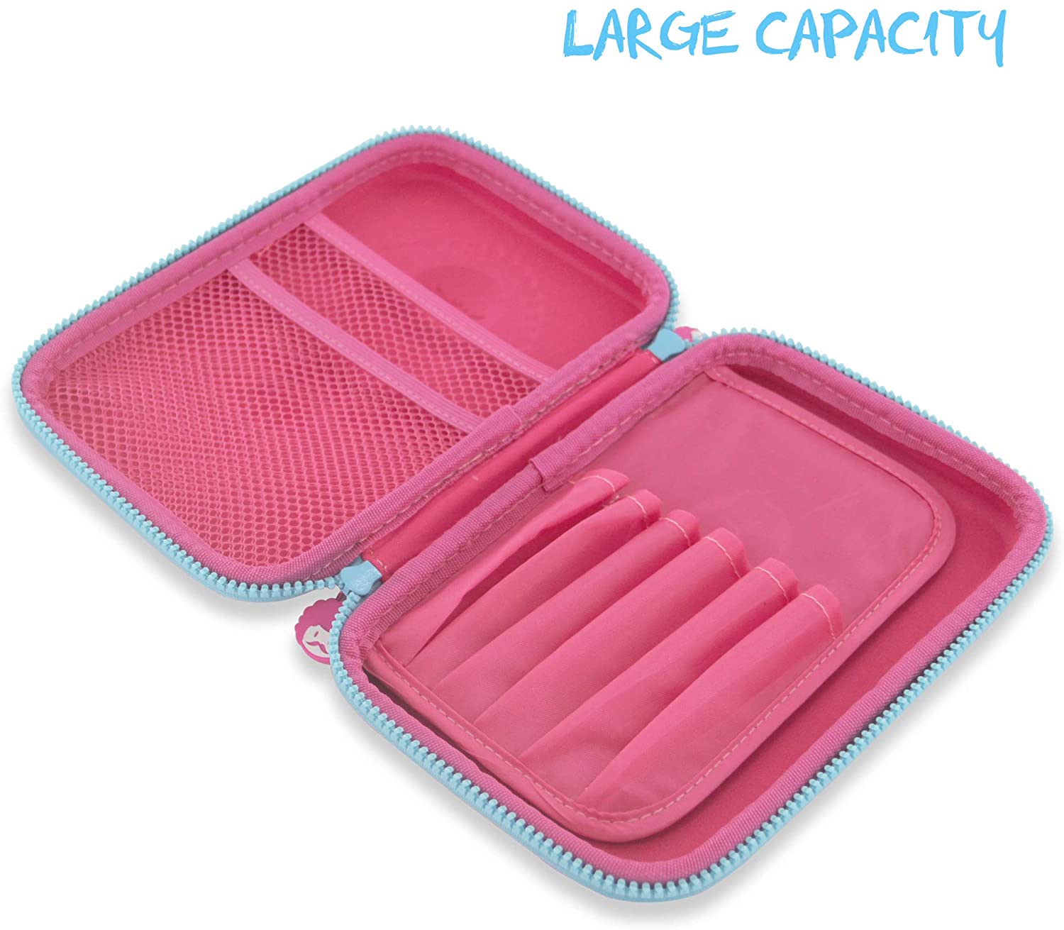 Rockpapa Princess Large Pencil Cases, Big Pencil Case for Girls Small Storage Box for School Students Girls Teens Kids Toddlers - Image 4