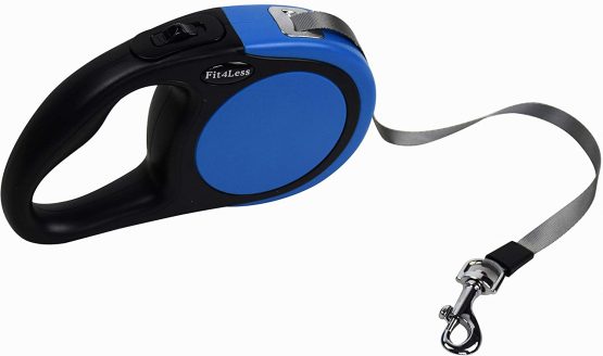 Fit4Less Retractable Dog Lead for Small and Medium Breed, lightweight handy but powerful pull, very convenient for your dog,cat under 20kgs(44lbs) (Orange) - Image 3