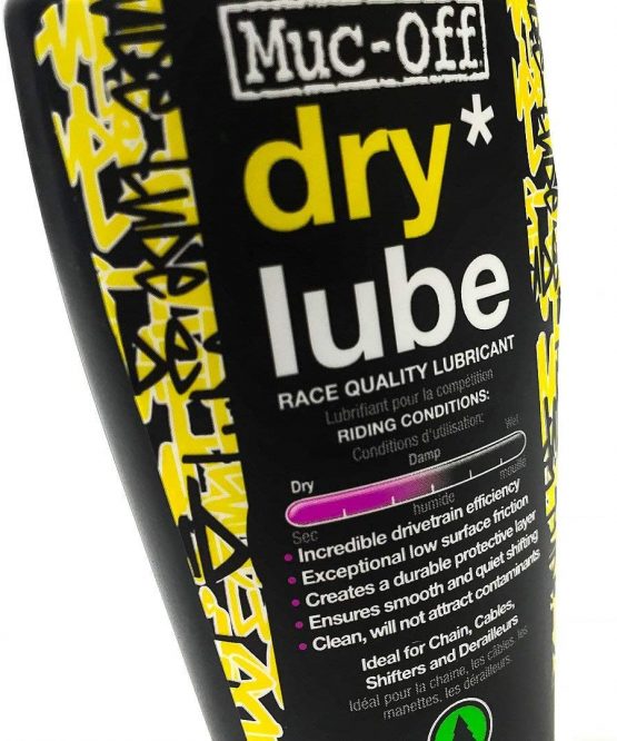 Muc-Off 966US Dry Chain Lube, 120 Millilitres - Biodegradable Bike Chain Lubricant, Suitable For All Types Of Bike - Formulated For Dry Weather Conditions - Image 2