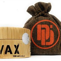 Da'Dude Da'Wax, Hair Wax for Men, Strong-Hold Mens Hair Wax in Bamboo Tub & Gift Bag