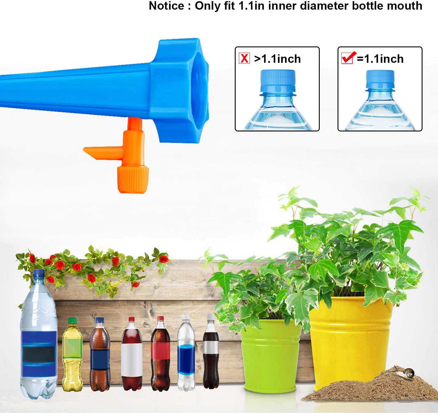 Self Watering Spikes Adjustable Plant Watering Spikes Automatic