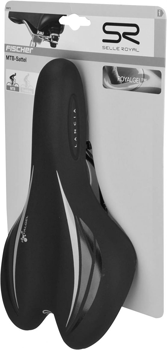 Selle Royal SR MTB Gel Mountain Bike Saddle One Size, Black - Image 3