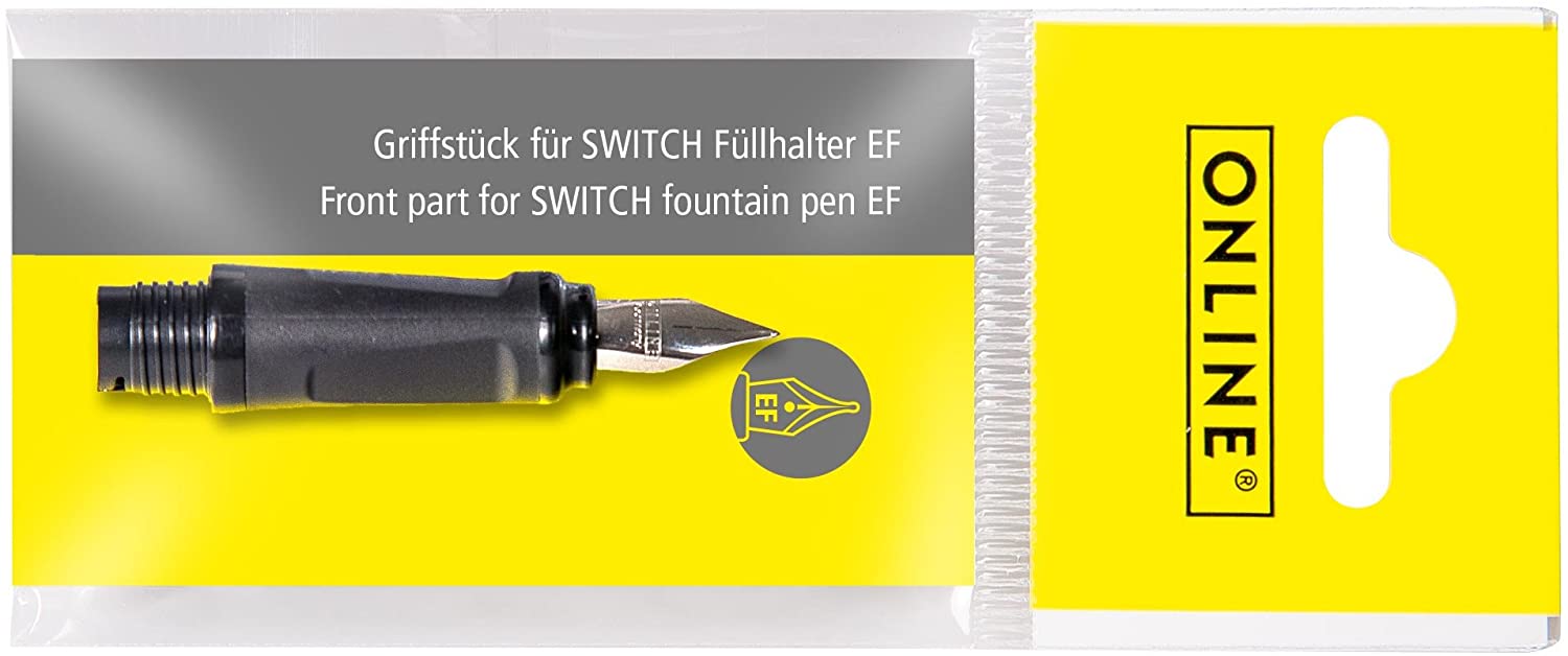 Online 40132/3 Fountain Pen, Ballpoint Pen, Extra Fine Nib, black - Image 3