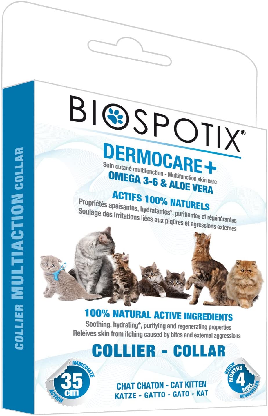 Biospotix Dermocare Cat Collar BigaMart