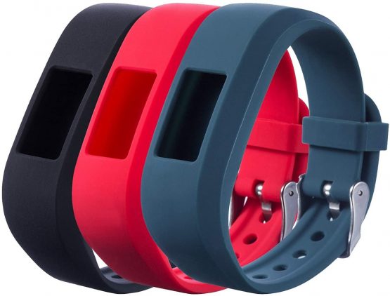 Chofit Replacement for Vivofit JR 2/Vivofit JR/Vivofit 3 Straps, Large Silicone Bands Wristband Bracelet Compatible with Garmin Vivofit JR 2/Vivofit JR/Vivofit 3 Activity Tracker