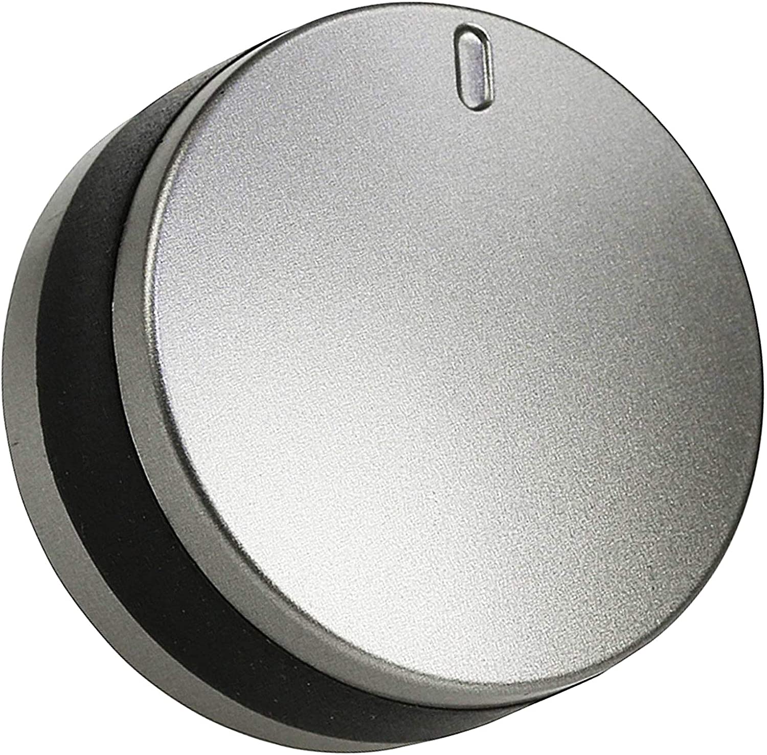 Spares2go Control Dial Switch Knob for Lamona 450002486 LAM3200 LAM3204 LAM3401 Oven Cooker 40 mm Plastic (Silver/Black) - Image 3