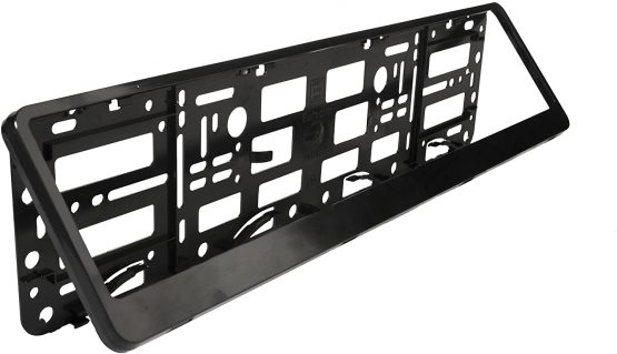 Sumex MAT8500 Registration Frame ABS Euro Clip - Black