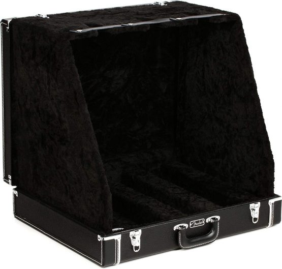 Fender Classic Case Stand, Black, Stand for up to 3 Guitars