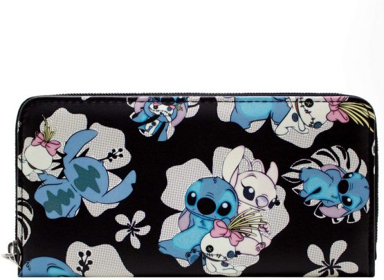Lilo & Stitch Ohana Means Family Black Coin & Card Clutch Purse - Image 2