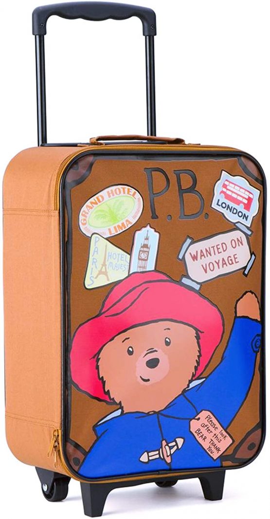 paddington bear toy suitcase
