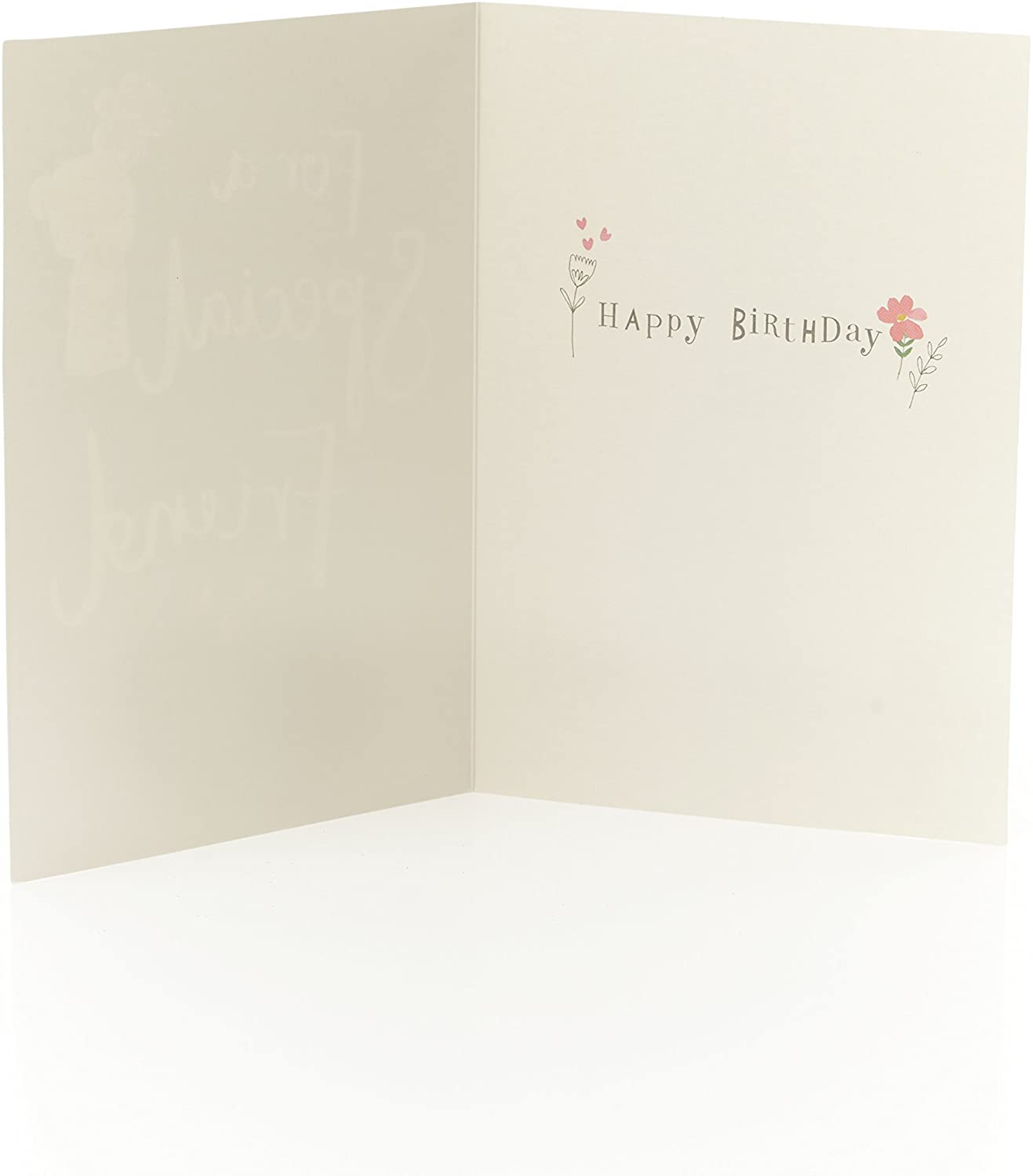 UK Greetings Cute Birthday Card for Her, Special Friend, Birthday Card Friend Female, Teddy Bear Card - Image 2