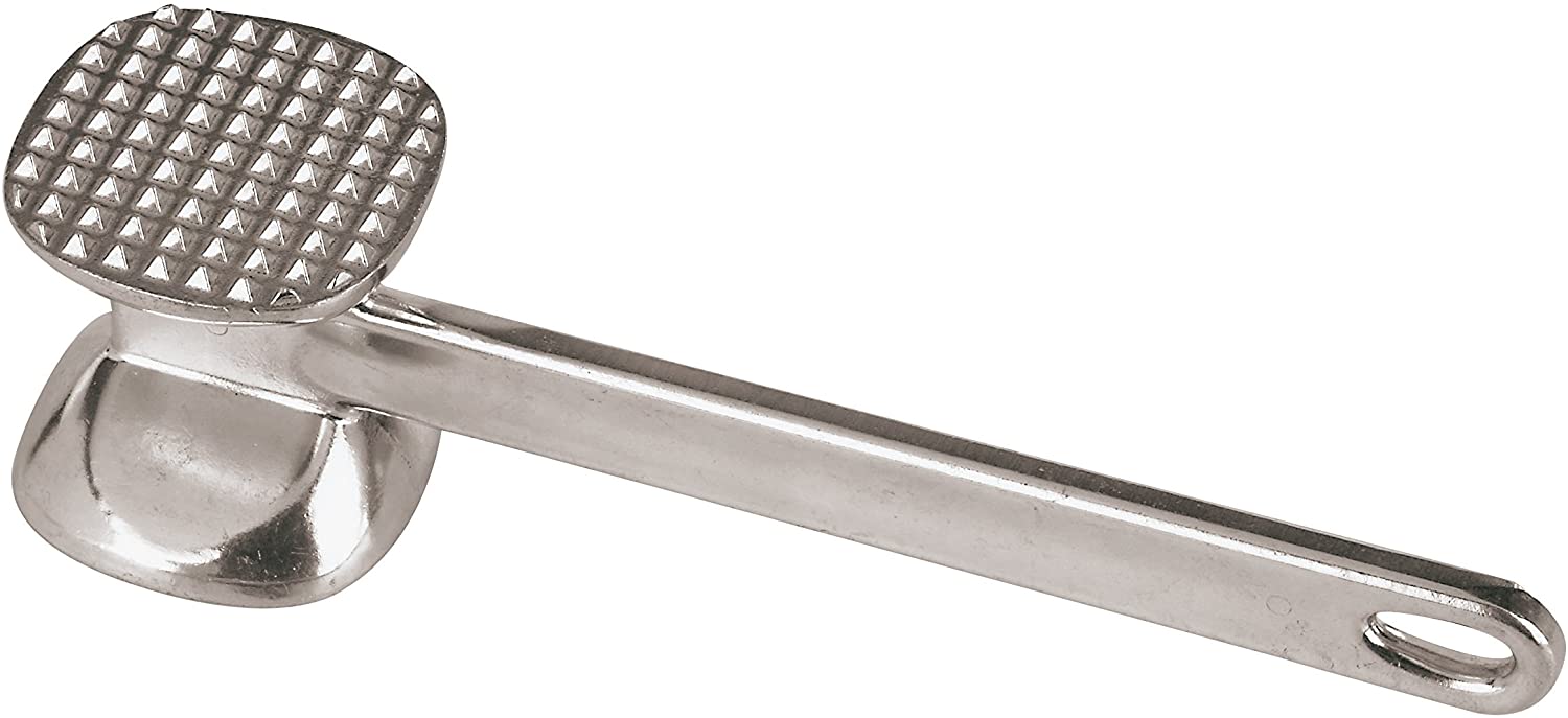 Paderno World Cuisine Aluminum Meat Hammer, Gray, 1