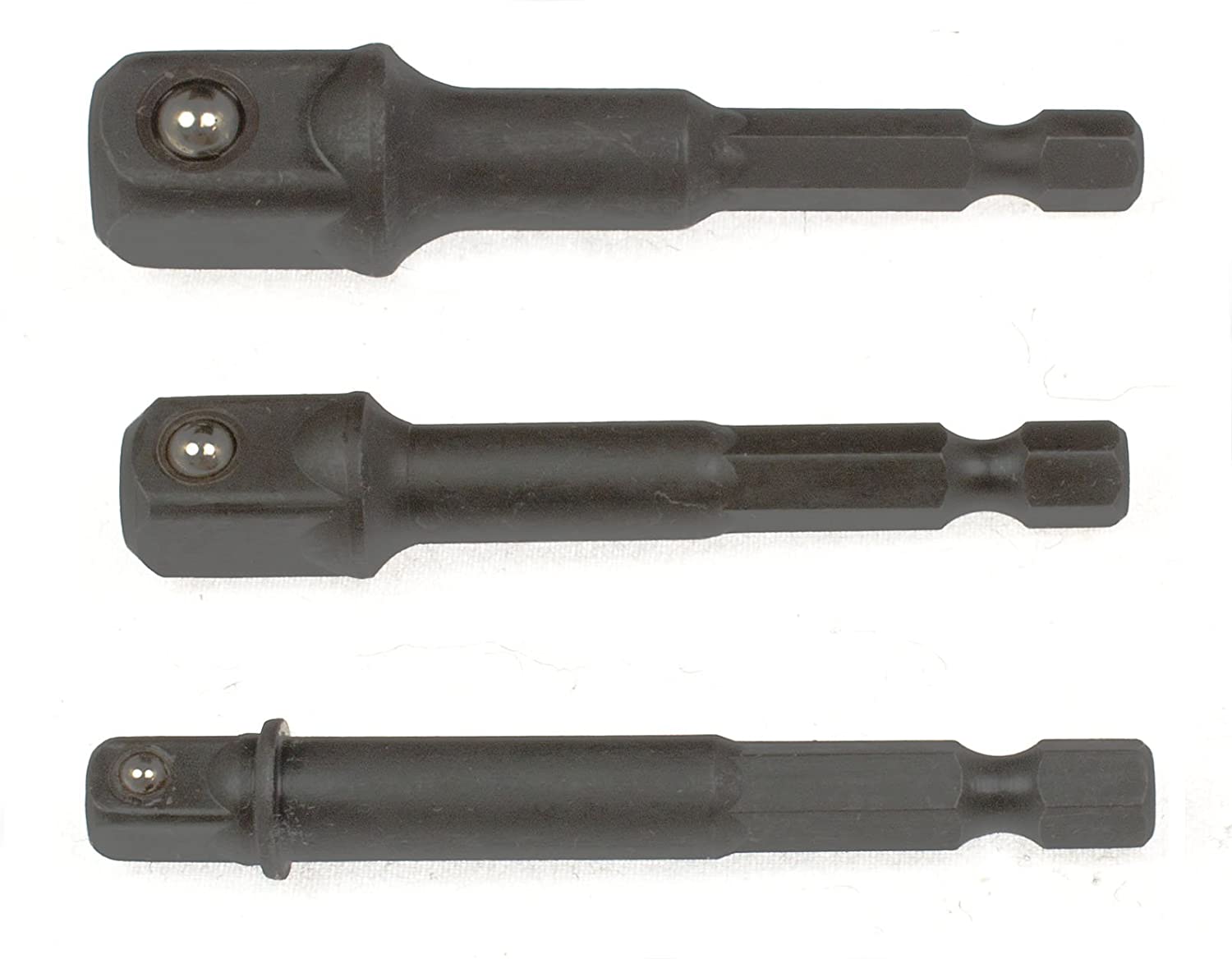 toolzone SD243 Socket Nut Driver Adaptors for Drill - Silver, Variety Pack - Image 3