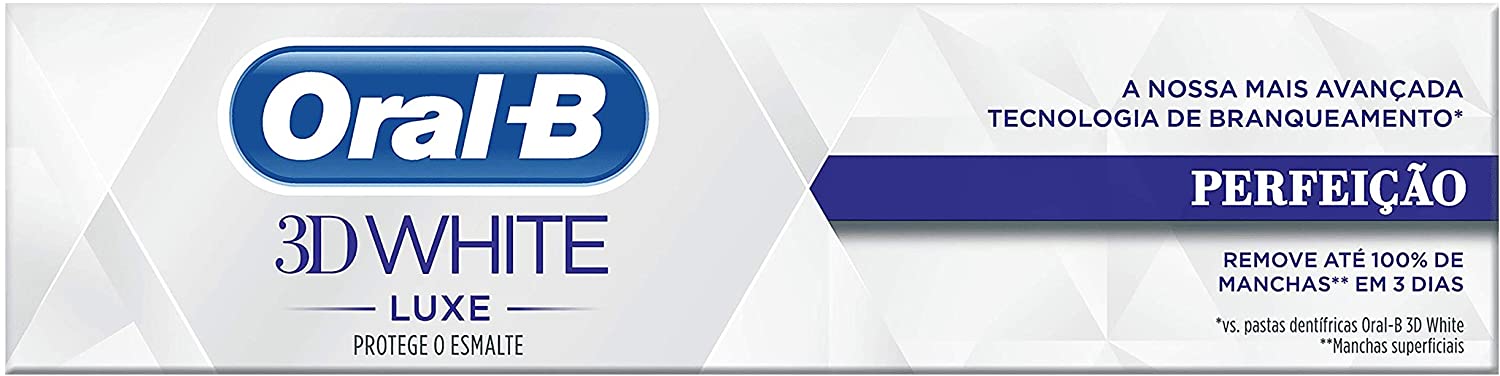 Oral-B 3DWhite Advanced Luxe Perfection Toothpaste 75ml, 75 ml (Pack of 1) - Image 2