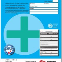 Cherry GDPR Accident Report Book A4 50 Pages