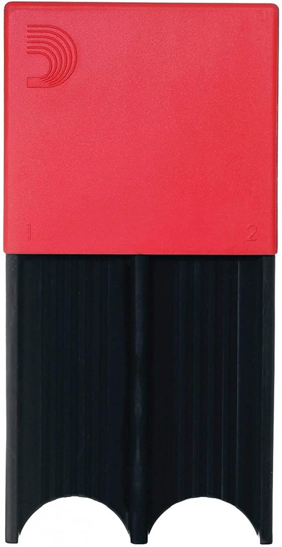 Rico DRGRD4TBRD Woodwinds Baritone/Tenor Saxophone Reed Guard - Red