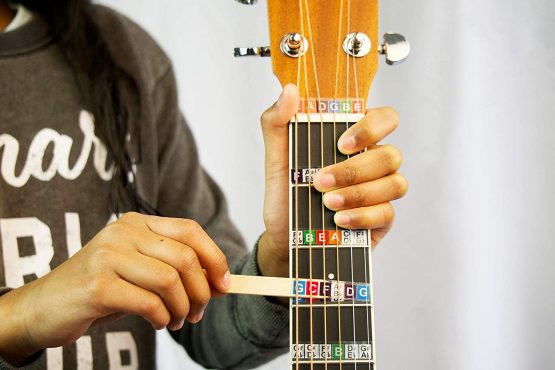 Guitar Fretboard Stickers, Note Decals, Two Packs - Image 4