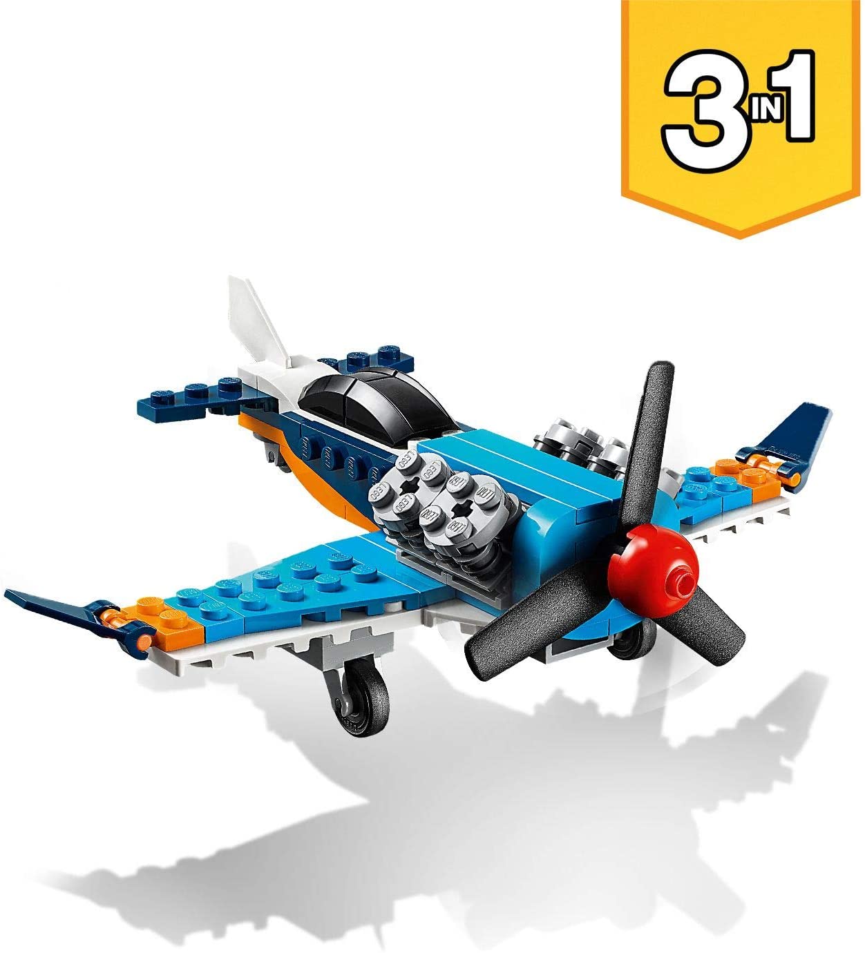 LEGO 31099 Creator Propeller Plane, Multicolor - Image 2