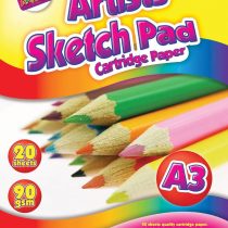ARTBOX A3 20 Sheets Sketch Pad, White, 5681