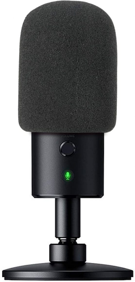 Foam Microphone Windscreen - Mic Cover Pop Filter Customized for Razer Seiren X Streaming Microphone - Image 2