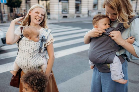 Boba X Baby Carrier - Adaptable, Micro-Adjustable Soft Structured Backpack for Babies 7-45 lbs (Grey) - Image 3