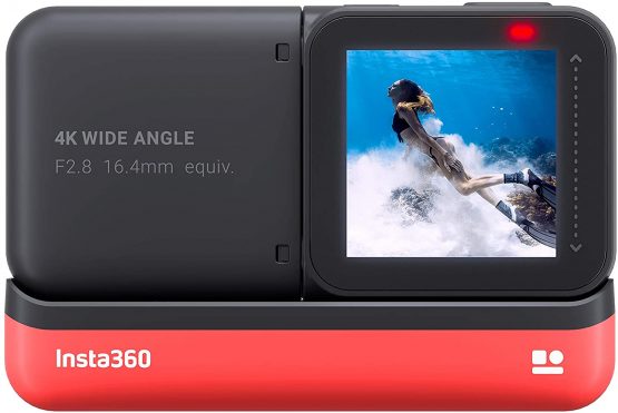 Insta360 ONE R 4K 64GB Edition UK with 4K Wide Angle Lens Mod plus 64GB Memory Card - Image 2