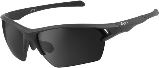 ICECUBE JET II NEO PC Polarized Sports Sunglasses with 100% UV Protection - Super Lightweight Suitable for Driving, Fishing, Cycling and Other Outdoor Activities – Adjustable nose pad & temple