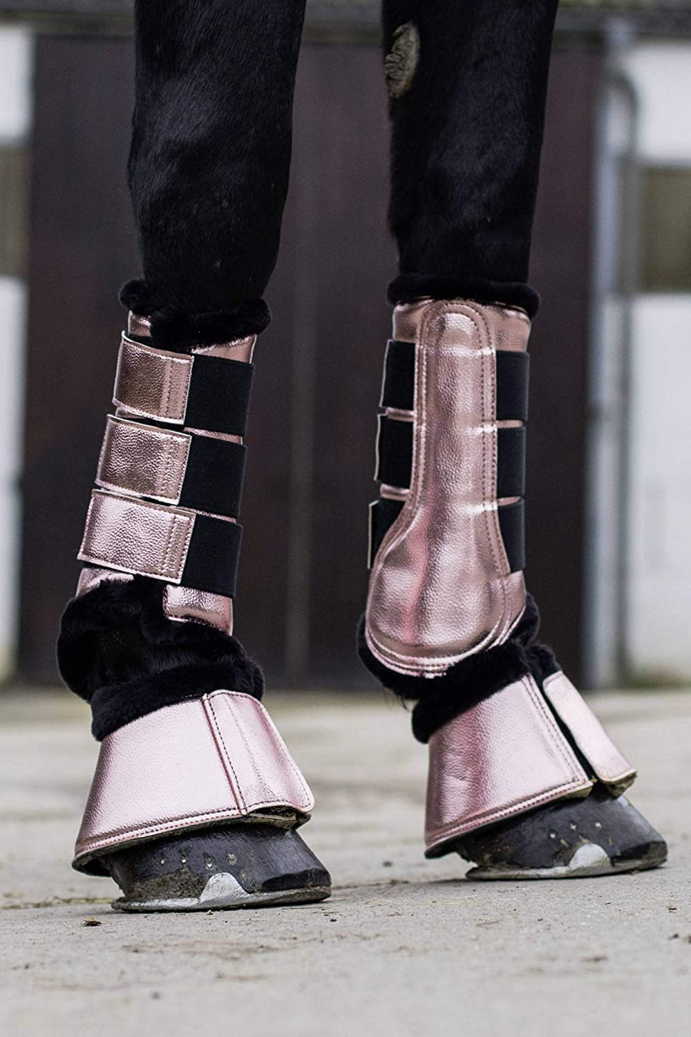 Hkm Hkm 4057052301360 Dressage Boots -Metallic-6900 Dark Blue XL, X-Large - Image 3