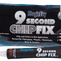 MagicEzy 9 Second Chip Fix - (Snow White) - Marine Fibreglass Repair Filler for Boats - Fix Chips and Cracks in Fiberglass and Gelcoat - Boats, Jet skis, Showers, Cars - 9348402001043-12.9ml