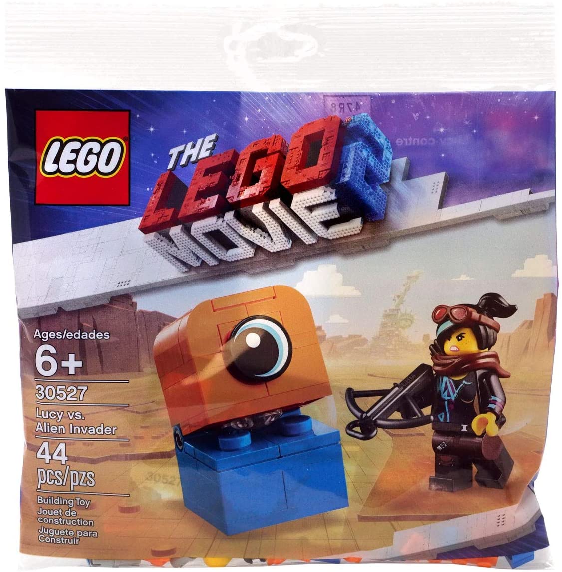 LEGO The Movie 2 Lucy Vs Alien Invader Polybag Set 30527, Blau, Small