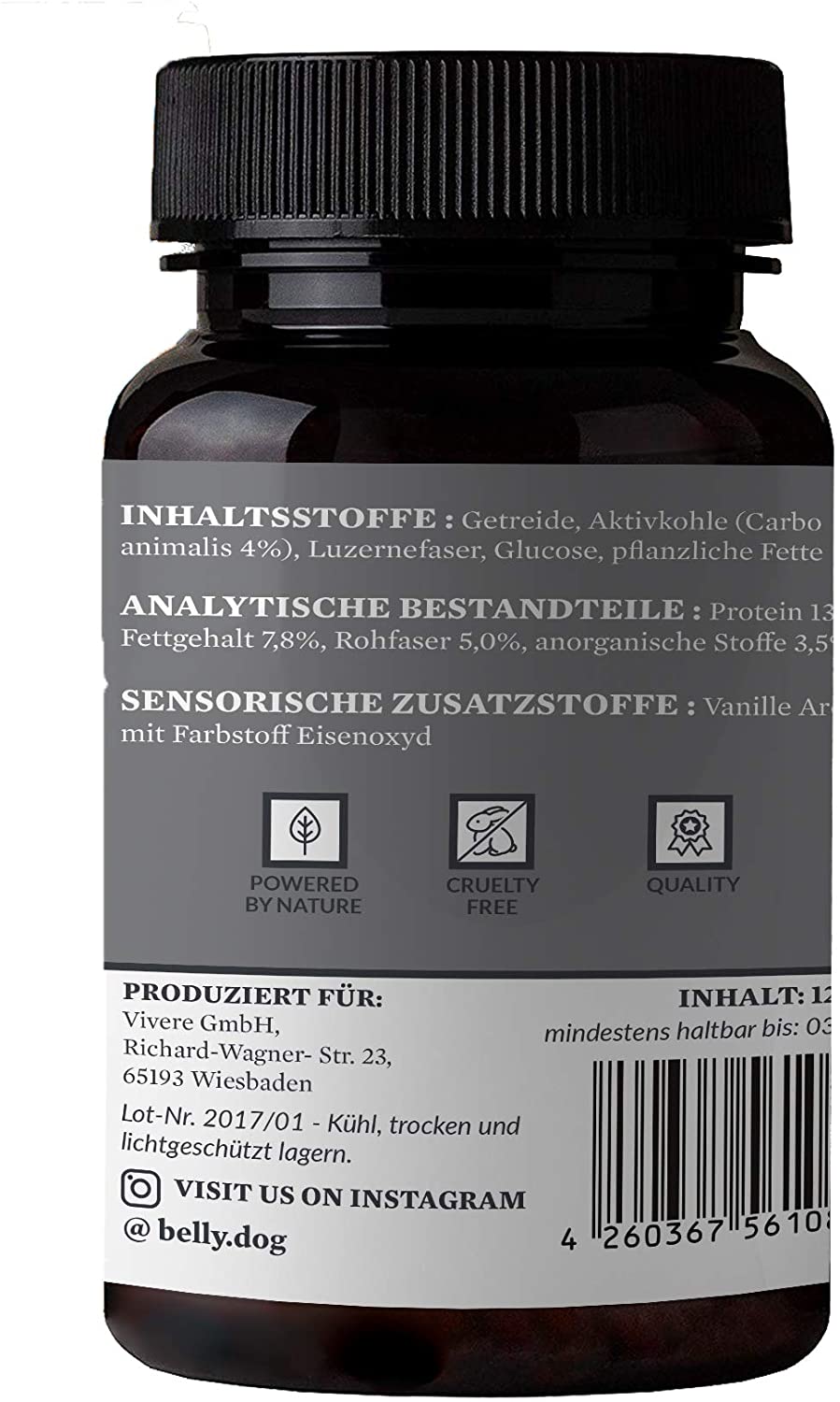 Belly Charcoal Biscuits Dogs Dog Treats & Puppy Treats Supporting